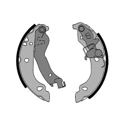 Photo Brake Shoe Set RAICAM 2789