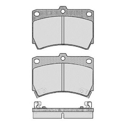 Zdjęcie Zestaw klocków hamulcowych, hamulce tarczowe RAICAM RA04730