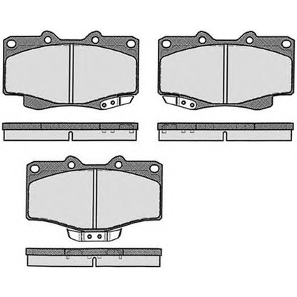 Foto Juego de pastillas de freno RAICAM RA05800