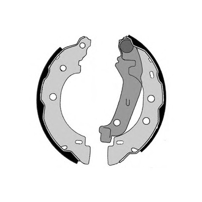 Photo Brake Shoe Set RAICAM RA27410