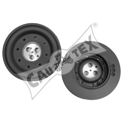 Photo Belt Pulley, crankshaft CAUTEX 080964