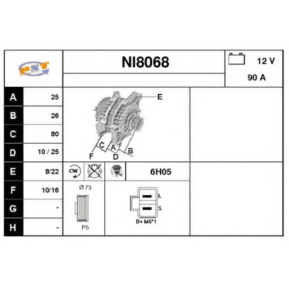 Фото Генератор SNRA NI8068