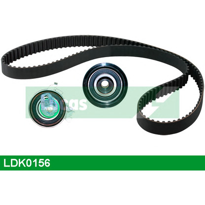 Photo Deflection/Guide Pulley, timing belt LUCAS LDK0156