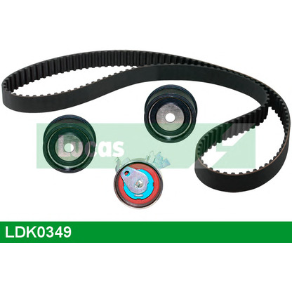 Photo Deflection/Guide Pulley, timing belt LUCAS LDK0349