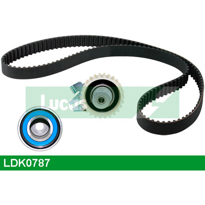 Photo Deflection/Guide Pulley, timing belt LUCAS LDK0787