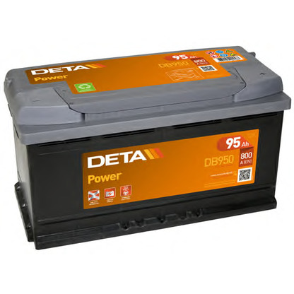 Photo Starter Battery; Starter Battery DETA DB950