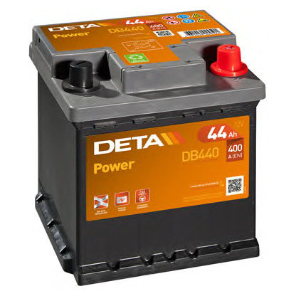 Photo Starter Battery; Starter Battery DETA DB440
