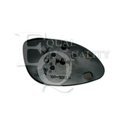 Photo Mirror Glass, outside mirror EQUAL QUALITY RD00751