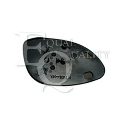 Photo Mirror Glass, outside mirror EQUAL QUALITY RD00752