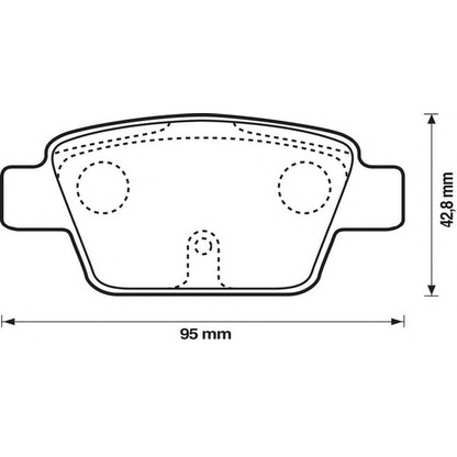 Foto Kit pastiglie freno, Freno a disco STOP 573105S