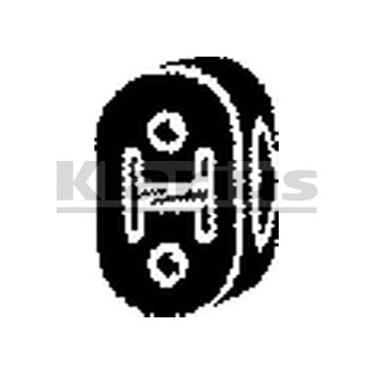Zdjęcie Pasek gumowy, system wydechowy KLARIUS 420121