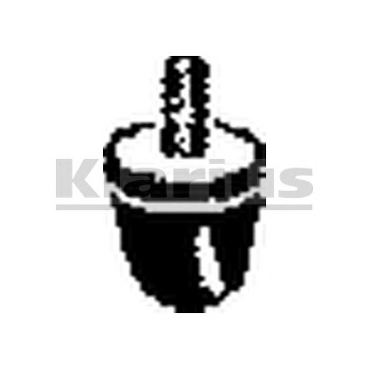 Zdjęcie Pasek gumowy, system wydechowy KLARIUS 420298