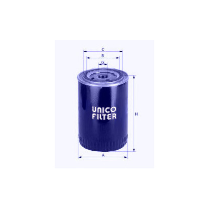 Photo Oil Filter; Oil Filter, manual transmission UNICO FILTER LI71234