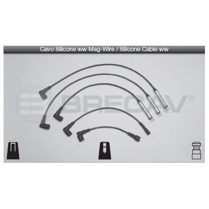Photo Ignition Cable Kit BRECAV 09512