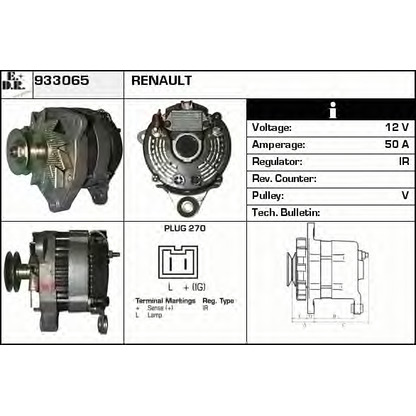 Foto Alternatore EDR 933065