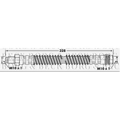 Photo Flexible de frein BORG & BECK BBH6768