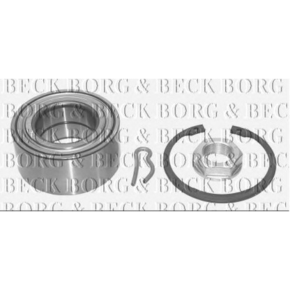 Foto Radlagersatz BORG & BECK BWK728