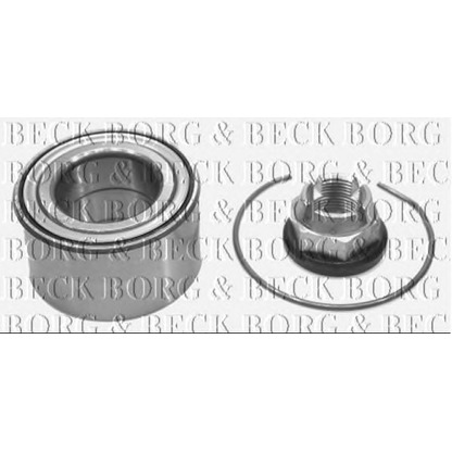 Foto Kit cuscinetto ruota BORG & BECK BWK794