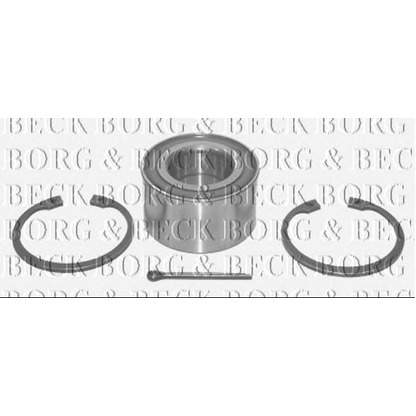 Photo Wheel Bearing Kit BORG & BECK BWK883
