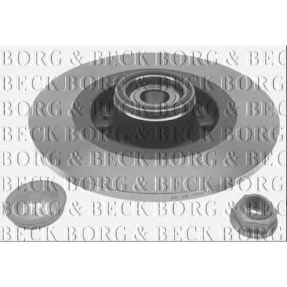 Photo Disque de frein BORG & BECK BWK1219
