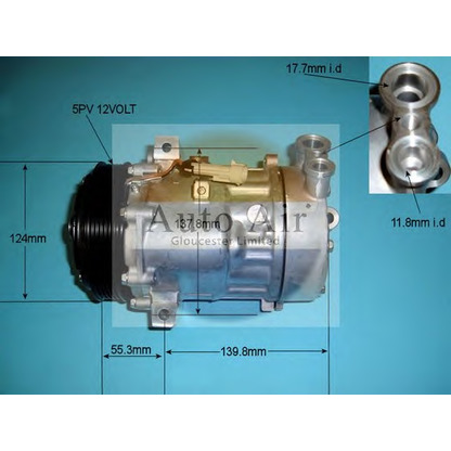 Фото Компрессор, кондиционер AUTO AIR GLOUCESTER 140342