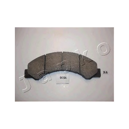 Photo Brake Pad Set, disc brake JAPKO 50909