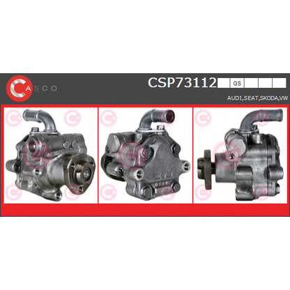 Photo Hydraulic Pump, steering system CASCO CSP73112GS