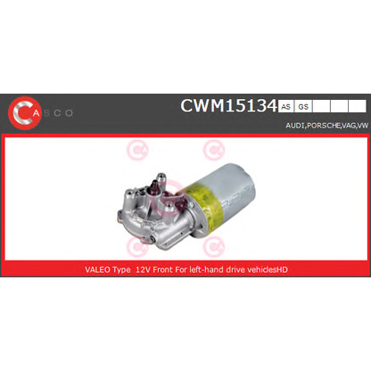 Photo Wiper Motor CASCO CWM15134AS