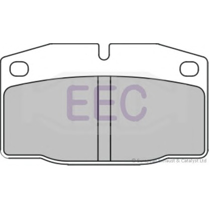 Photo Brake Pad Set, disc brake EEC BRP0428