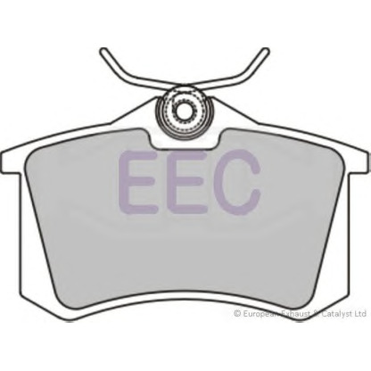 Zdjęcie Zestaw klocków hamulcowych, hamulce tarczowe EEC BRP1020