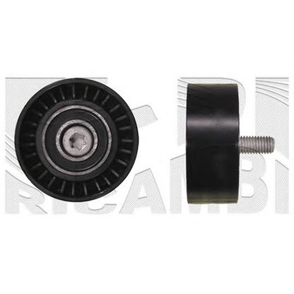 Photo Deflection/Guide Pulley, timing belt AUTOTEAM A07092