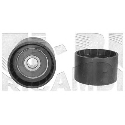 Photo Deflection/Guide Pulley, timing belt AUTOTEAM A00908