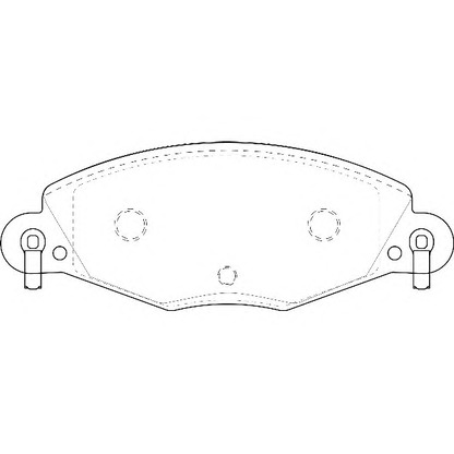 Photo Brake Pad Set, disc brake WAGNER WBP23273A