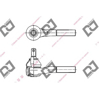 Photo Rotule de barre de connexion DJ PARTS DE1039