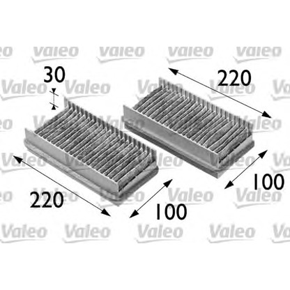 Photo Filter, interior air VALEO 698478