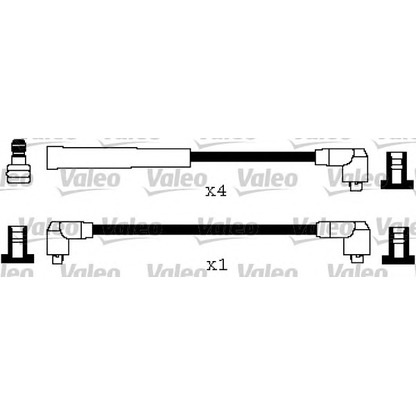 Foto Kit cavi accensione VALEO 346195