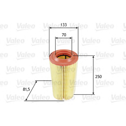 Zdjęcie Filtr powietrza VALEO 585649