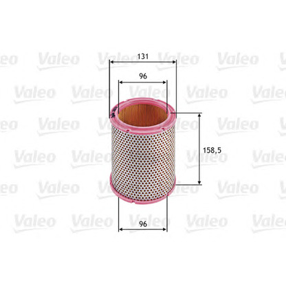 Photo Air Filter VALEO 585711