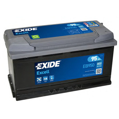 Foto Starterbatterie; Starterbatterie EXIDE EB950