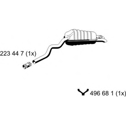 Foto Endschalldämpfer ERNST 244251