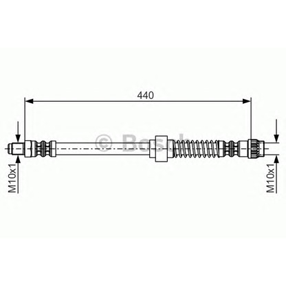 Photo Brake Hose BOSCH 1987476651