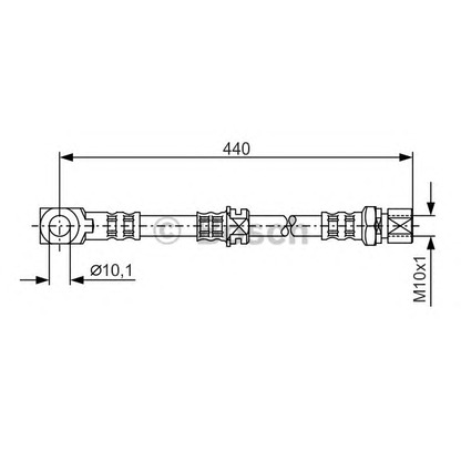 Photo Brake Hose BOSCH 1987476694