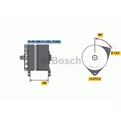 Foto Generator BOSCH 0120689572