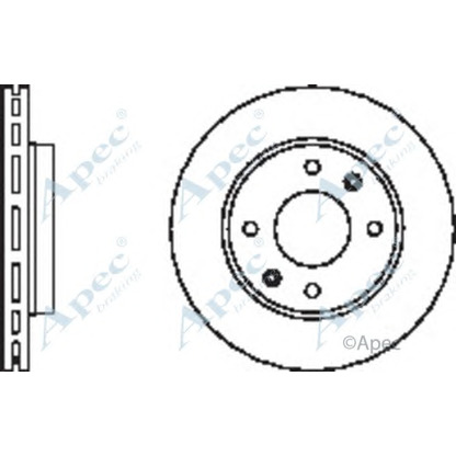 Photo Brake Disc APEC braking DSK2379