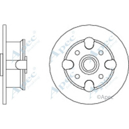 Foto Disco  freno APEC braking DSK113