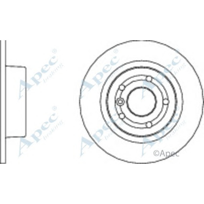 Foto Disco  freno APEC braking DSK952