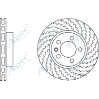 Photo Disque de frein APEC braking DSK2309