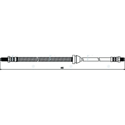 Photo Flexible de frein APEC braking HOS3203