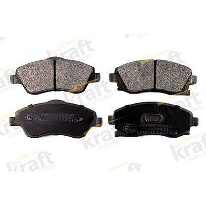 Photo Brake Pad Set, disc brake KRAFT AUTOMOTIVE 6001690