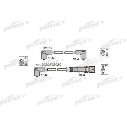 Foto Kit cavi accensione PATRON PSCI1005